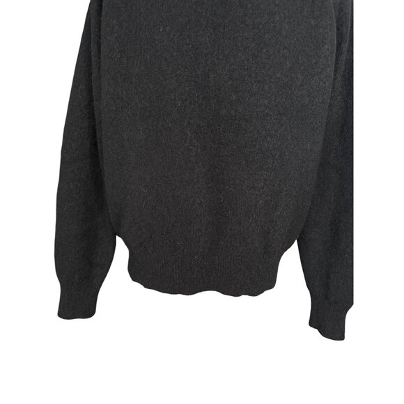 2/$30 Zara Small Jet Black Wool Alpaca Blend Sweater - Picture 9 of 14